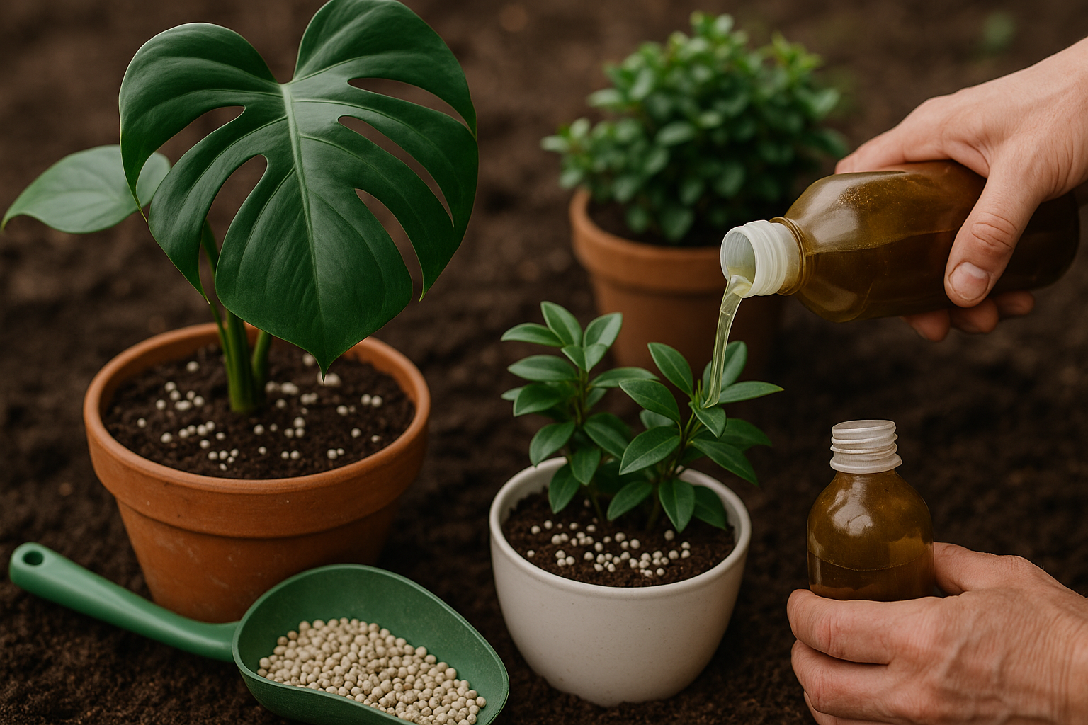 🌱 Dünger – Warum Pflanzen nicht einfach „von Luft und Liebe“ leben