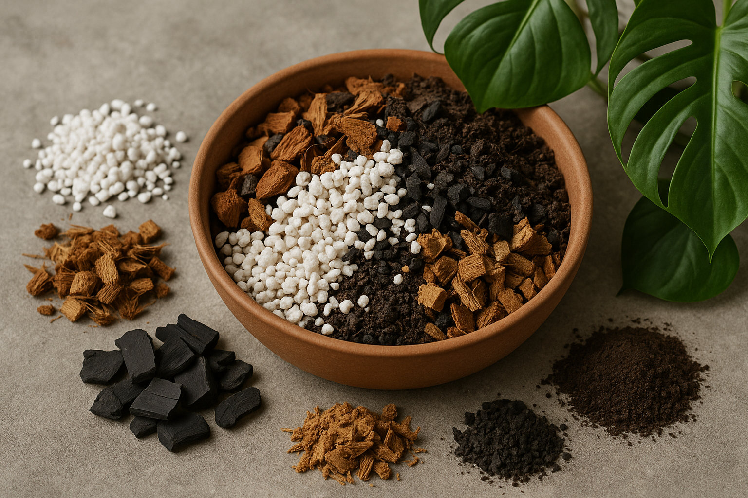 🌿 Aroid-Mix – Das perfekte Substrat für Monsteras & Co.