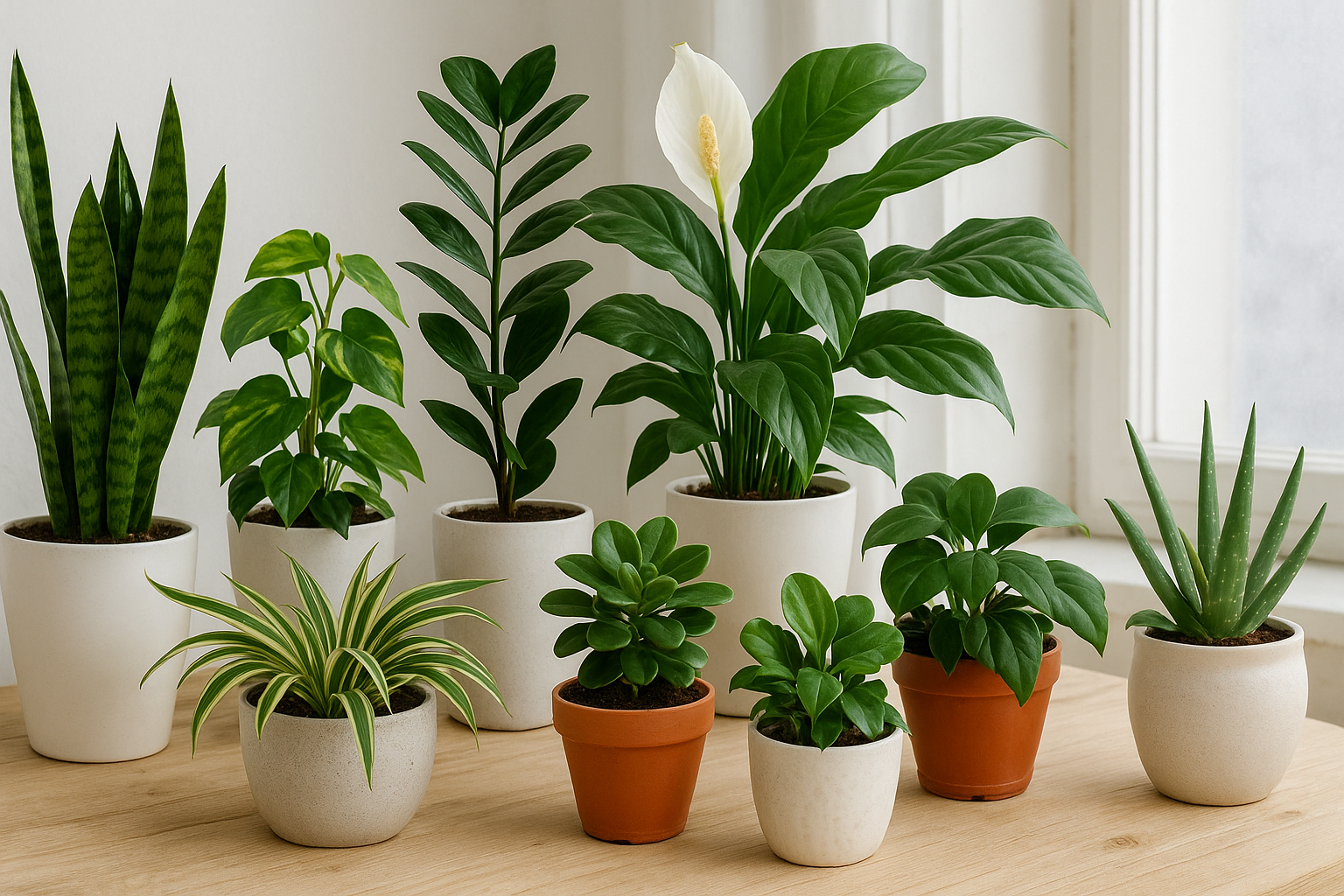 Top 10 pflegeleichte Zimmerpflanzen im Winter