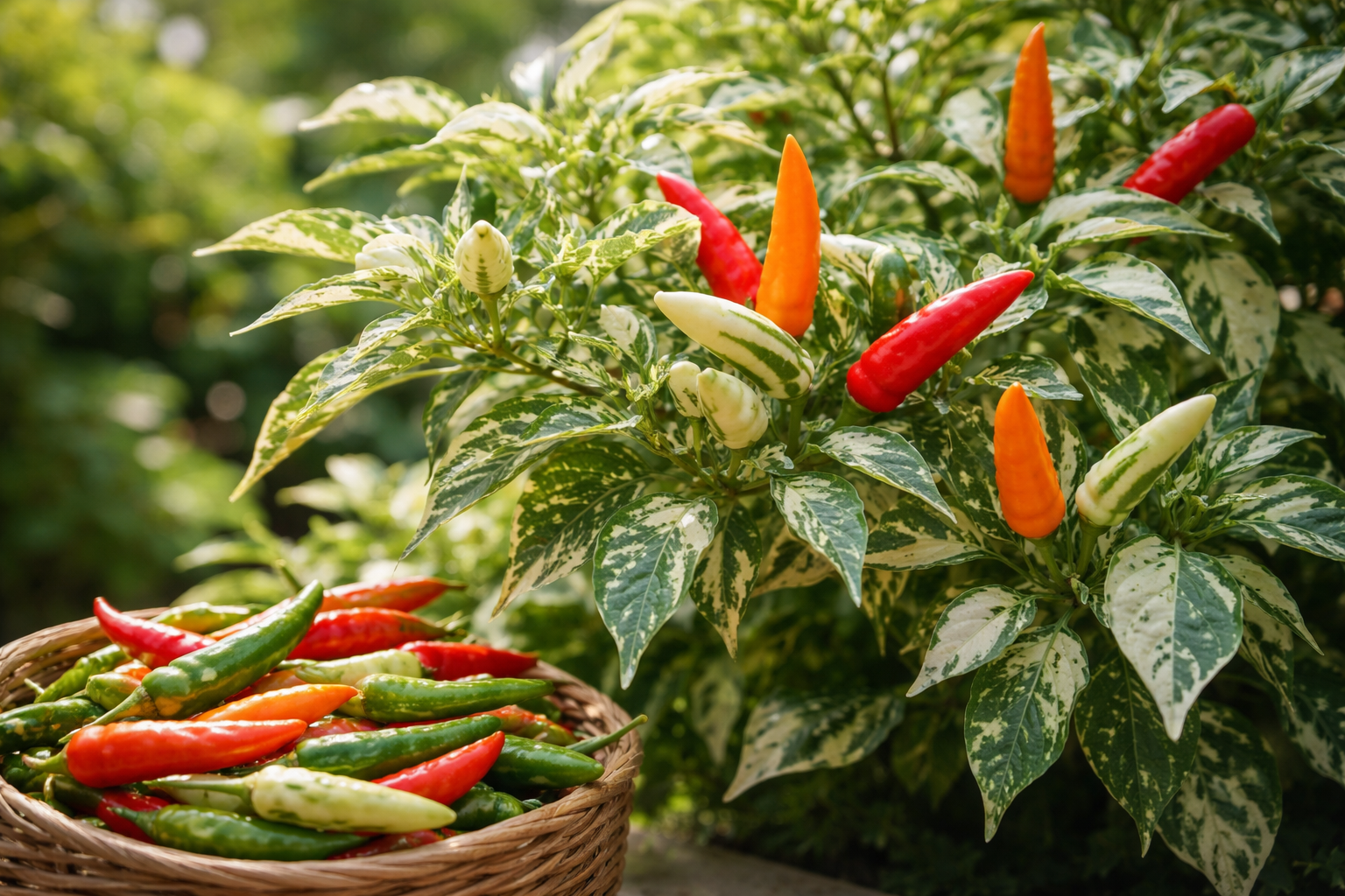 🌶️ Fish Pepper Chili – die gestreifte Chili mit Geschichte & Geschmack