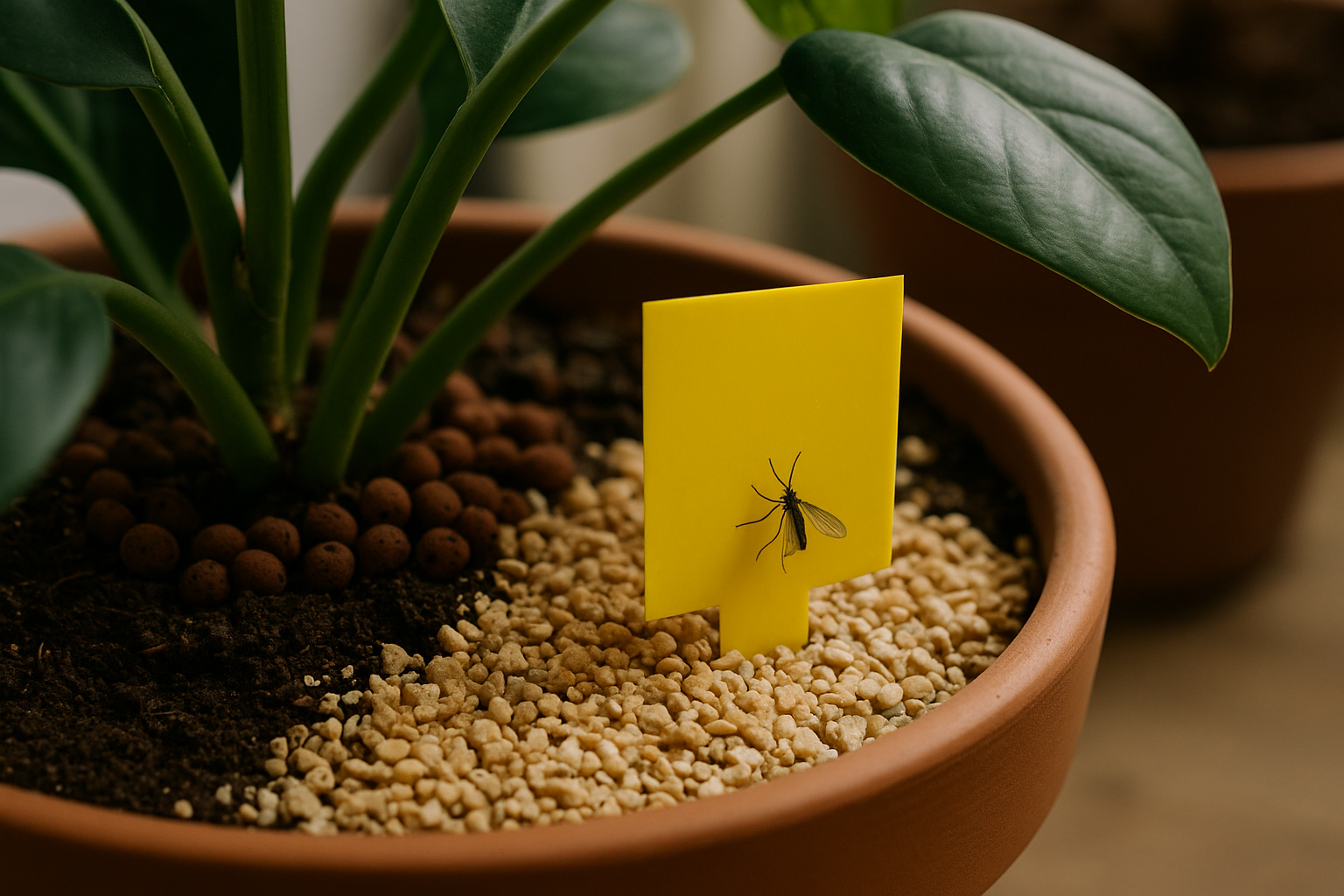 🌱Trauermücken im Winter –Die kleinen Nervensägen, die deine Zimmerpflanzen für einen Spielplatz halten.