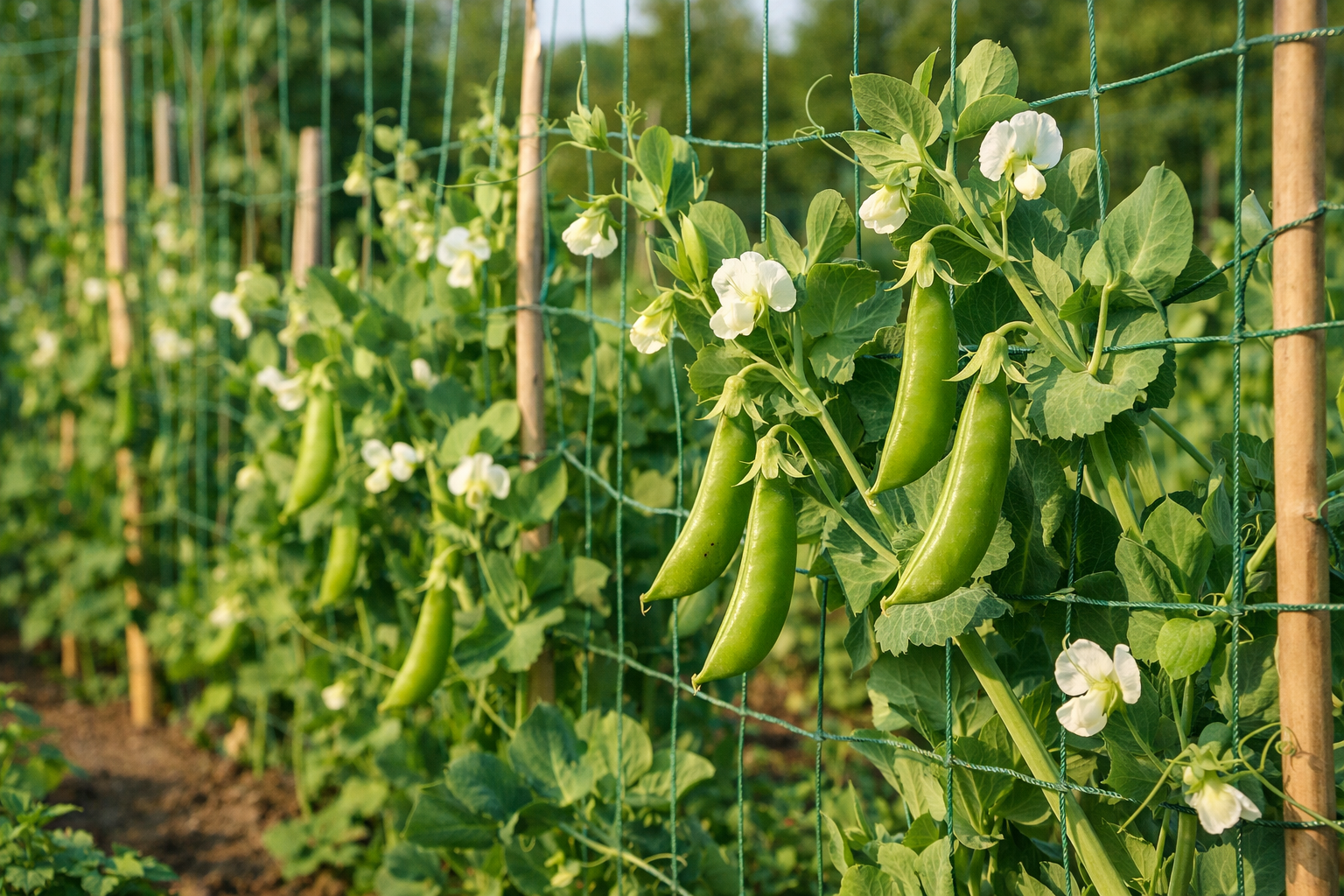 Zuckererbsen anbauen – Der komplette Guide für süße, knackige Ernte